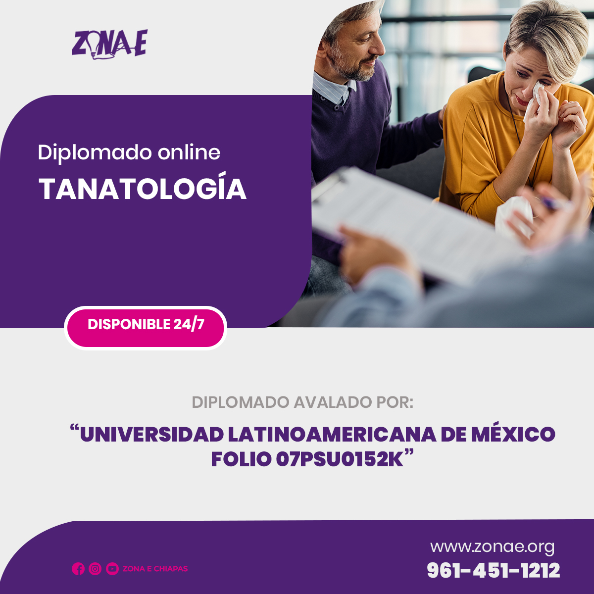Diplomado en Tanatología  marzo  2025